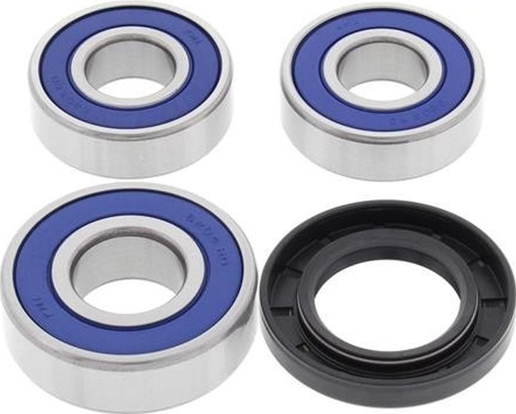 Radlager Satz mit Simmerring für Hinterrad Suzuki DR 650 RU Baujahr 1991-1995 von Tourmax - Neu