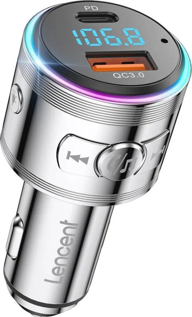 Transmetteur FM Hi-Fi 360 Degrés Mains Libres - Montage Tournevis Inclus