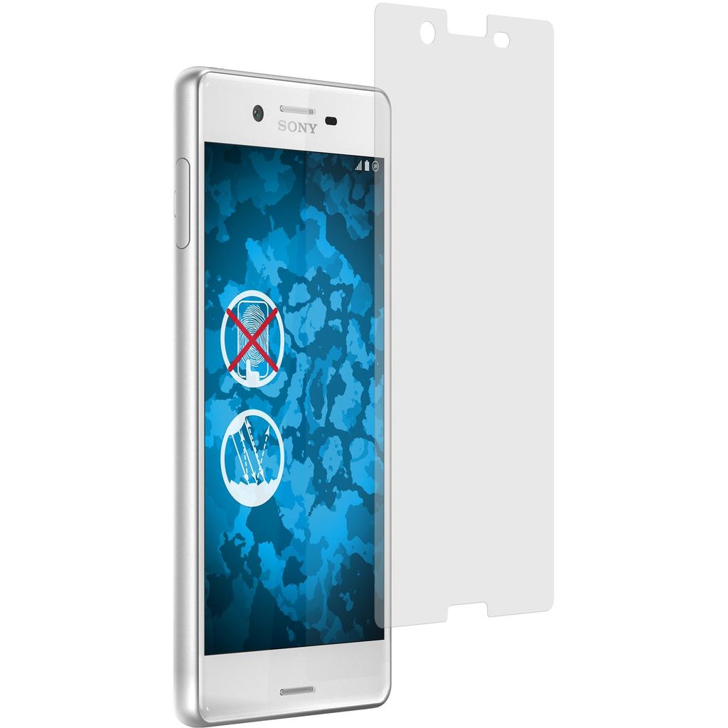 4er-Pack PhoneNatic Displayschutzfolien matt kompatibel mit Sony Xperia X