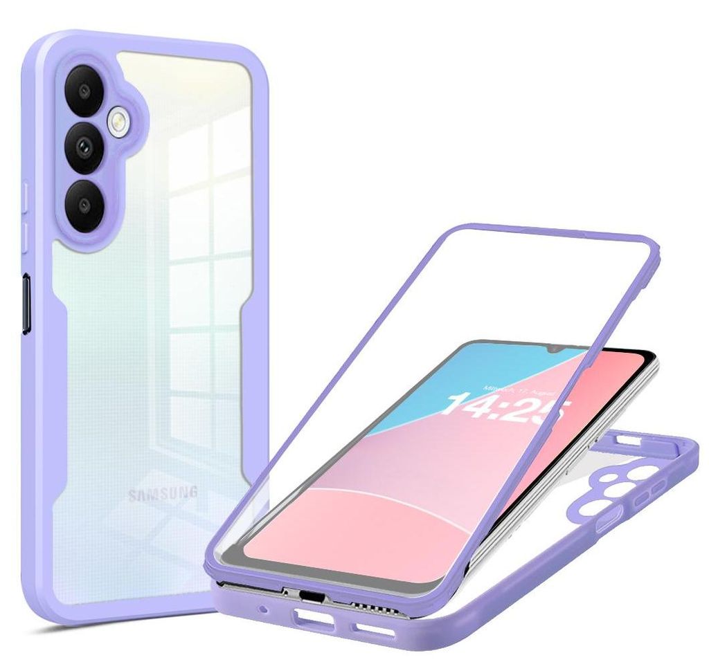 360 Grad Rundum Schutz Handyhülle für Samsung Galaxy A05s Produktbild 