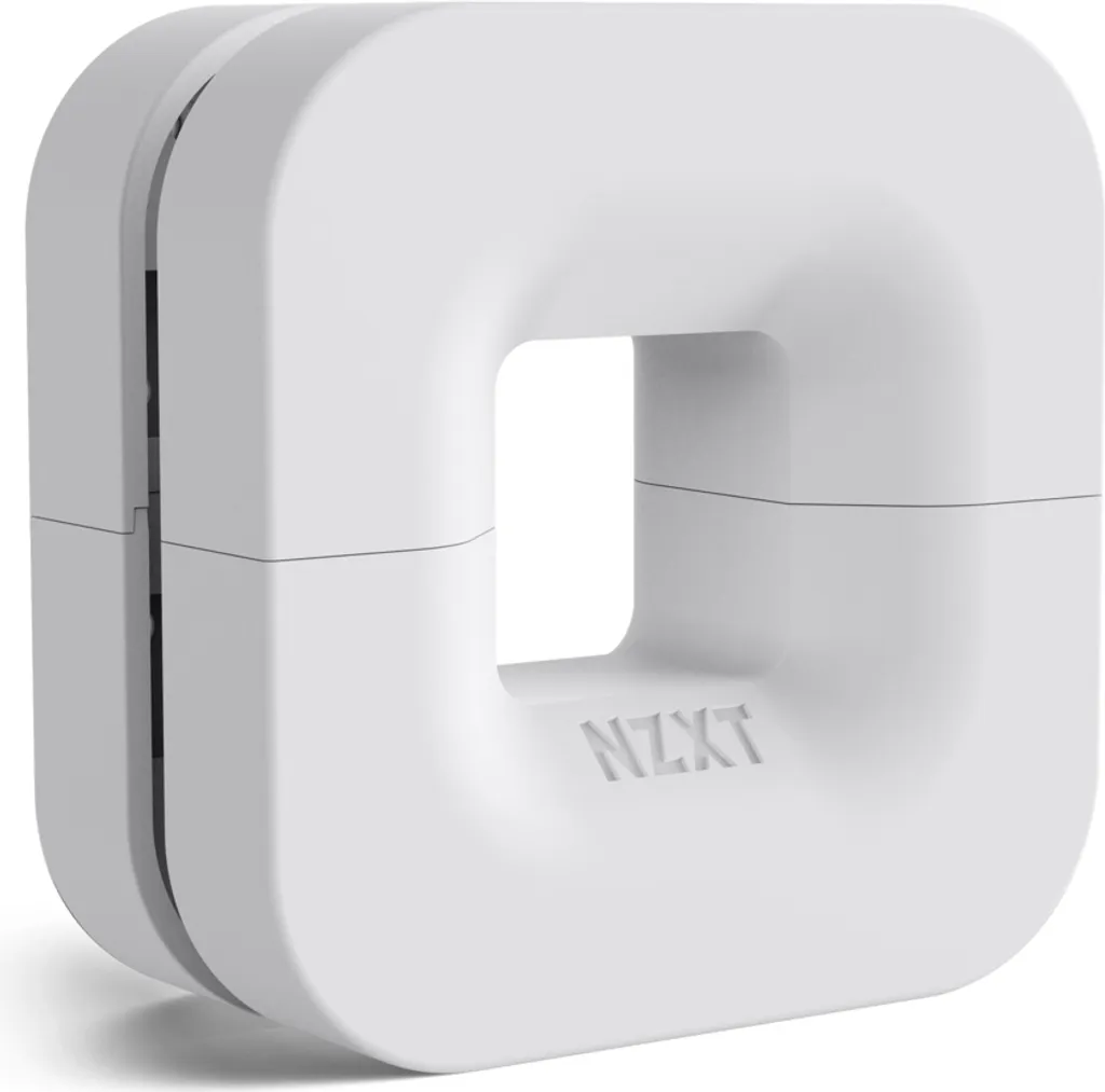 NZXT PUCK Blanc Bobine de Gestion de Câbles Magnétique pour Casque PC