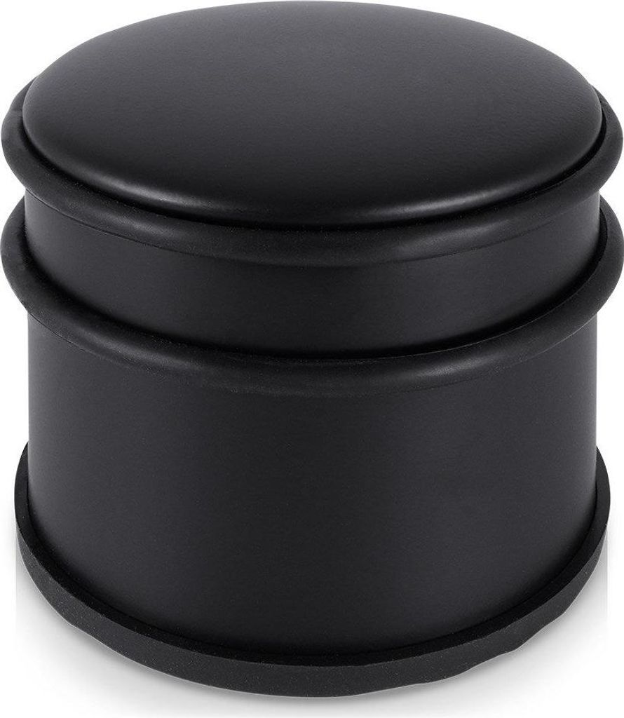 Stoper do drzwi stalowy czarny 9 cm Zdjęcie produktu 