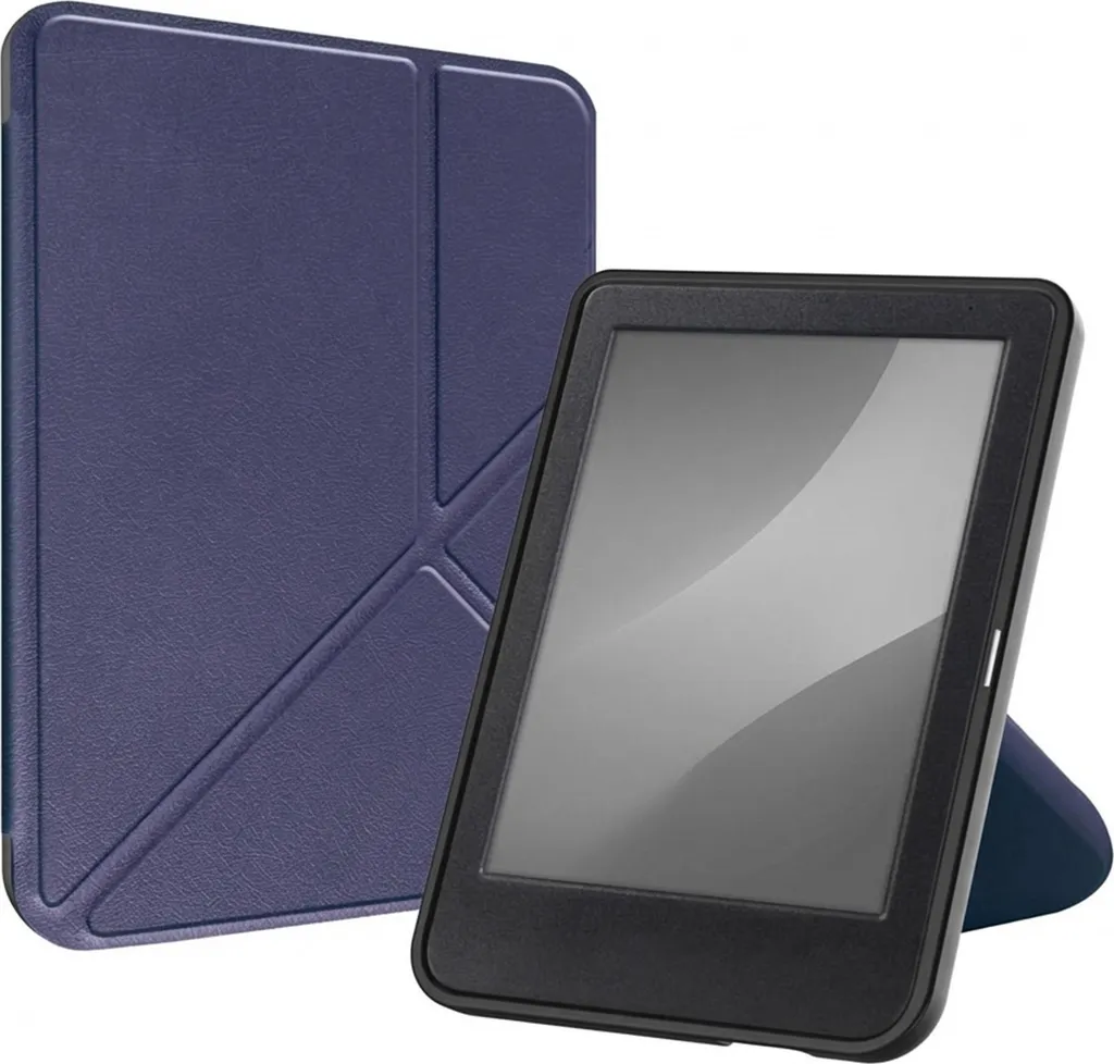 Custodia imoshion per Kobo Clara Colour e BW Blu Scuro - Protezione Sleep
