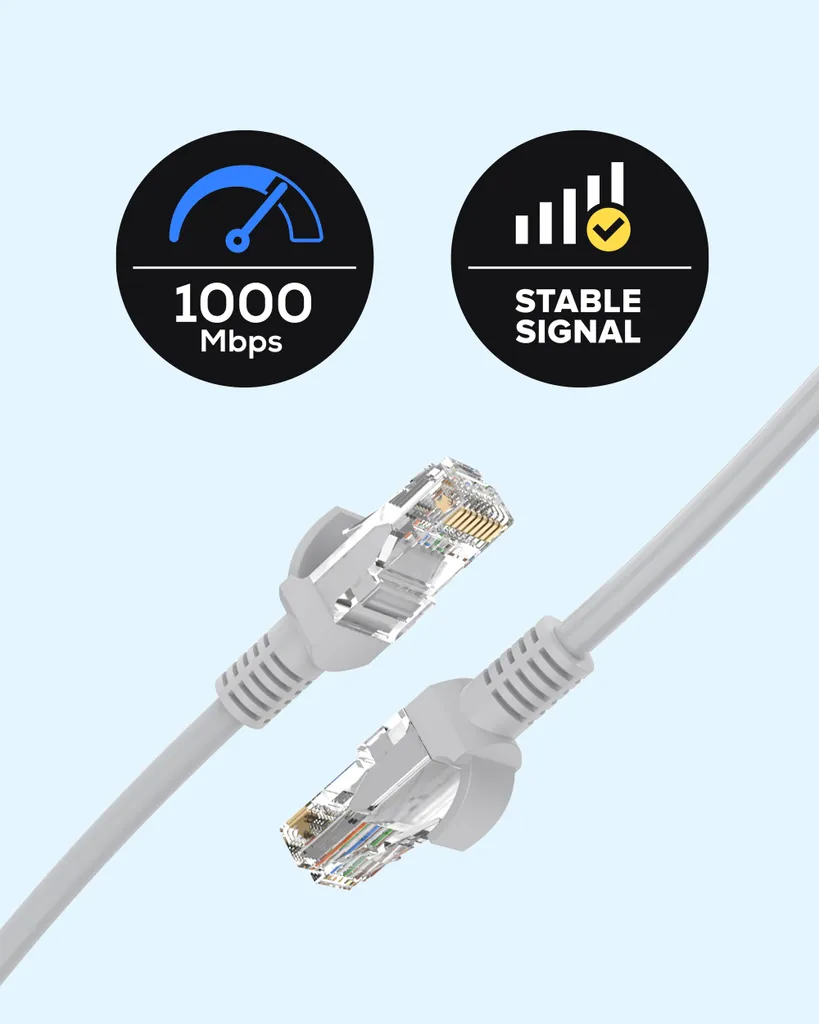 Câble Ethernet pour streaming 4K et systèmes de surveillance PoE - 2