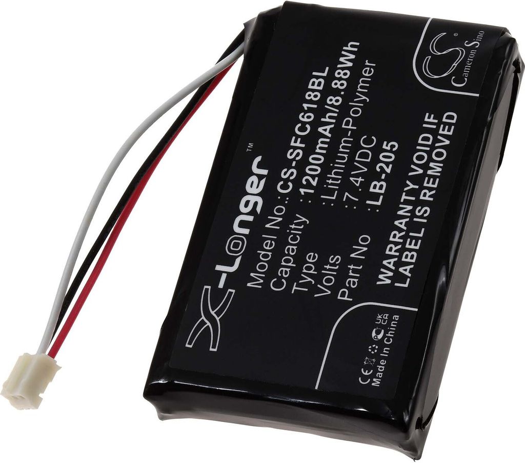 Akku kompatibel mit Safescan Typ LB-205