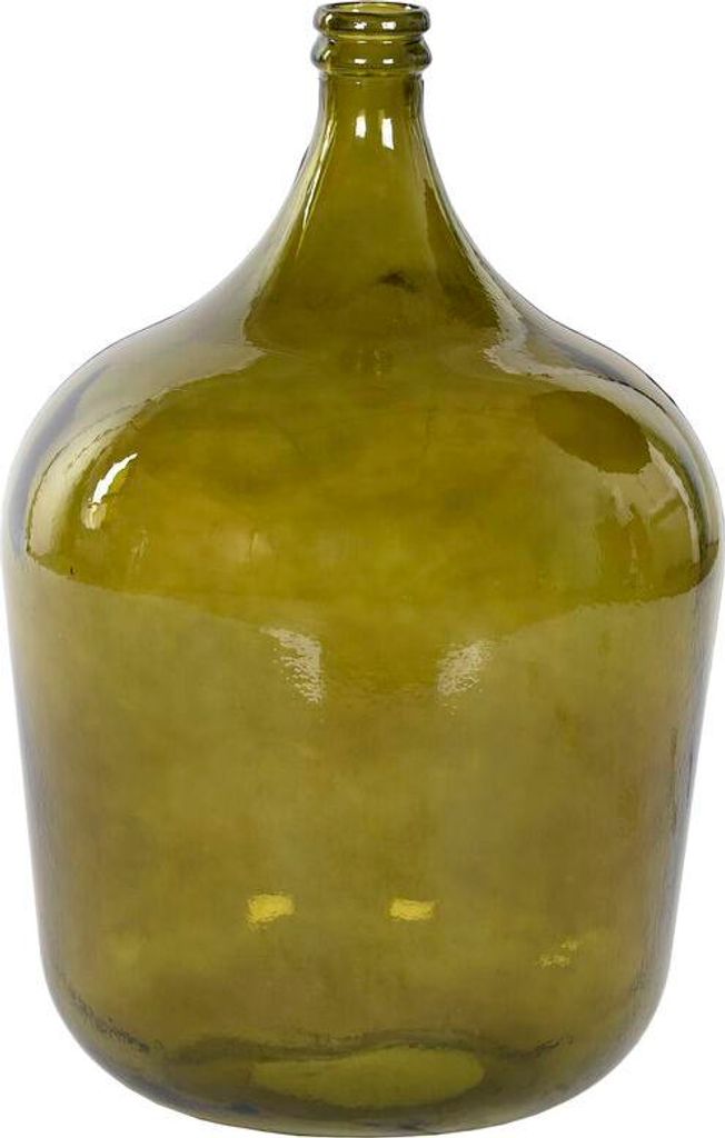Vase Home ESPRIT grün Verre trempé 36 x 36 x 56 cm