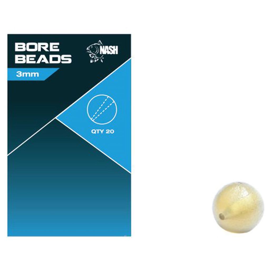 Nash Soft Taper Bore Beads Diffusion Camo 3 mm