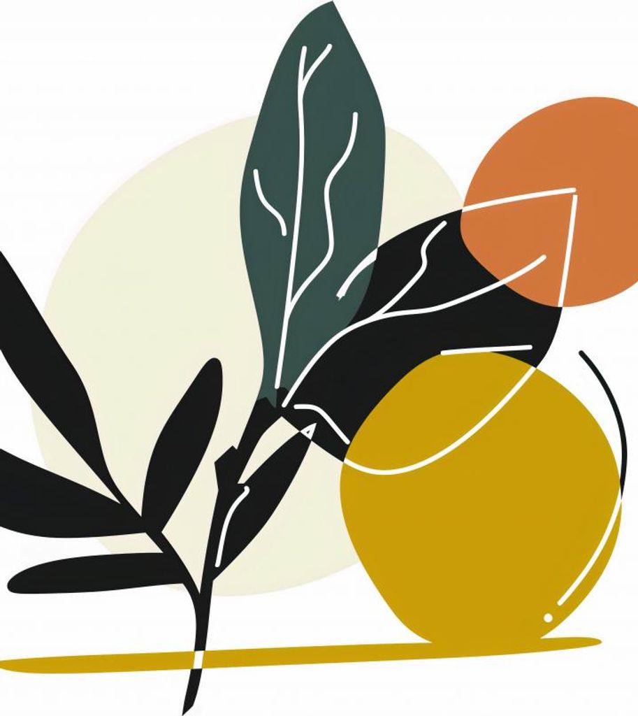 Plakat 61x90,5cm Elegante Flora
