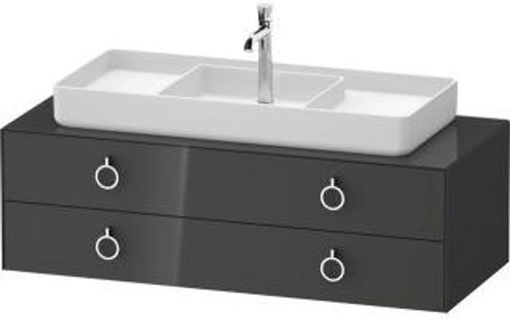 DURAVIT WT4992MH1H10010 Konsolen-WTU wh White Tulip 550x1300x