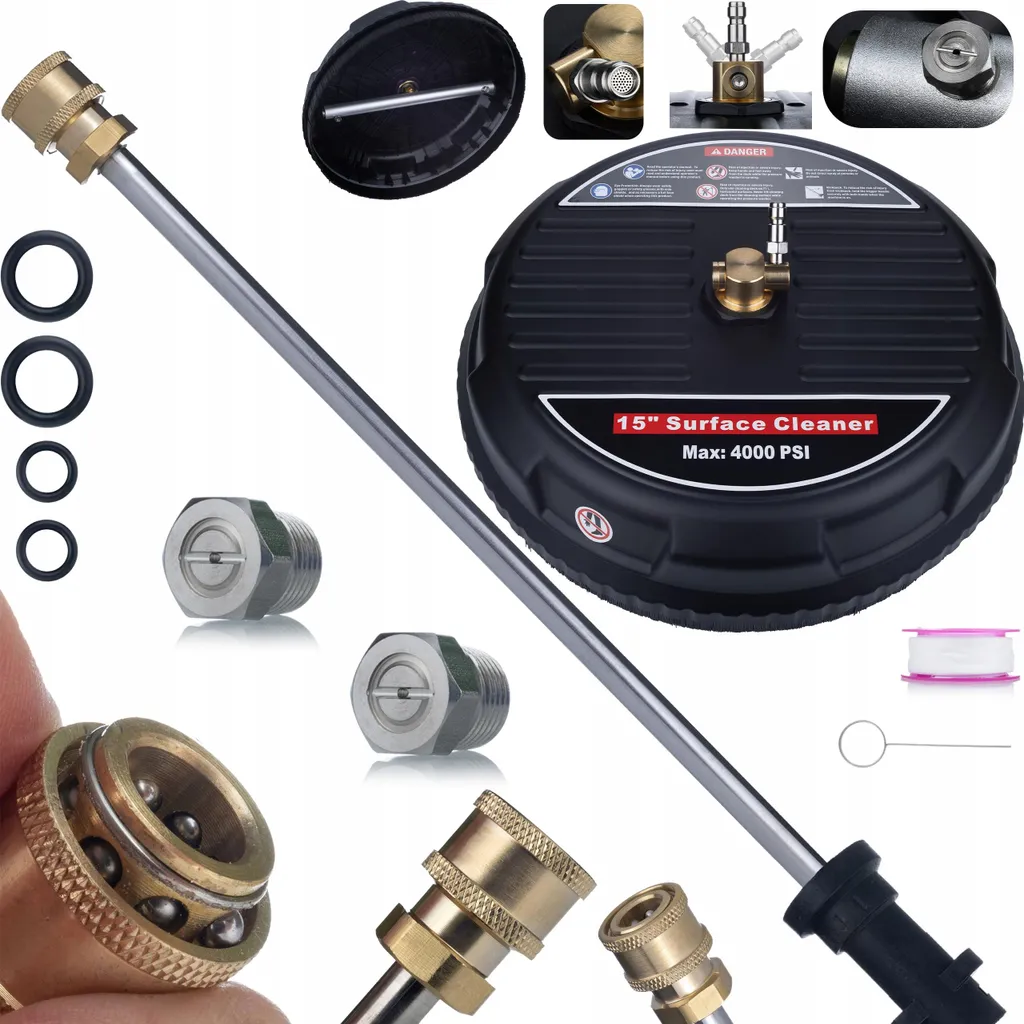 Detergente Superfici Rosfix 15" + Lancia 58cm per Kärcher 160 bar