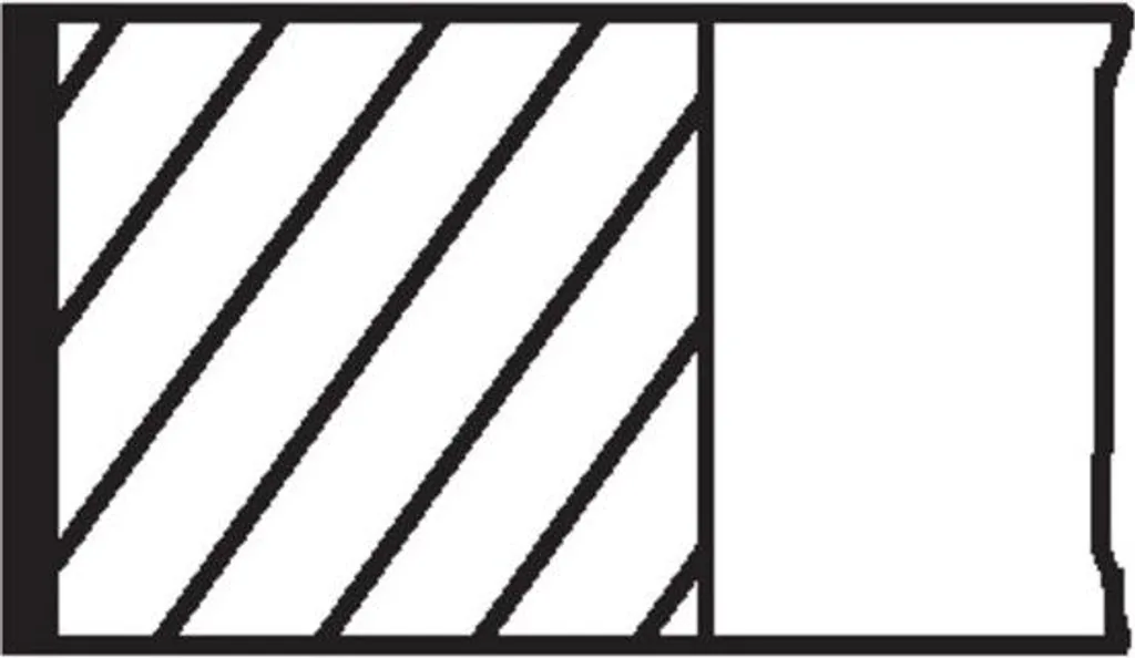 Segments de Piston pour Opel 1.6 CDTi - Jeu de Segments Standard OE