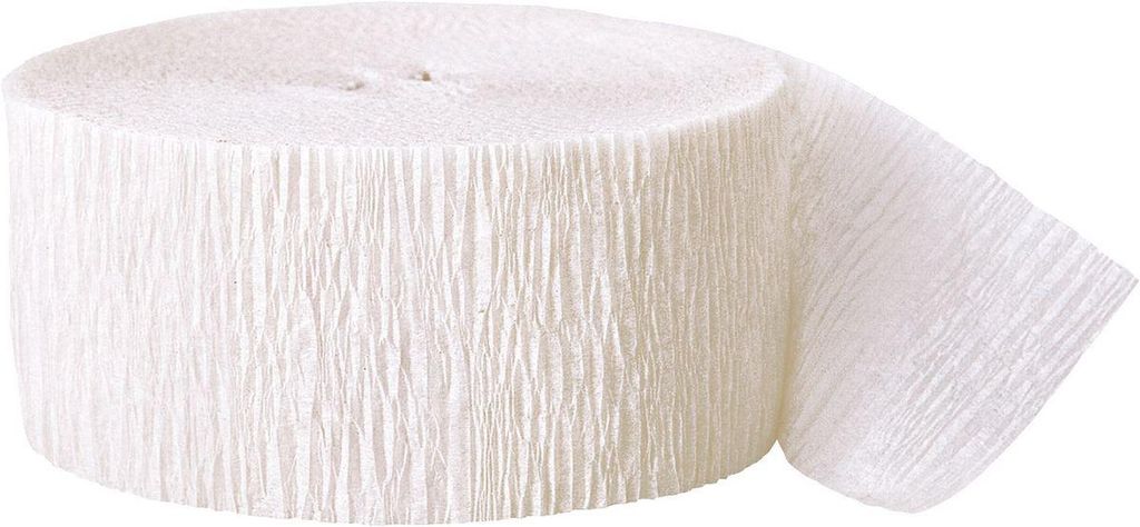 Kreppband weiss Produktbild 