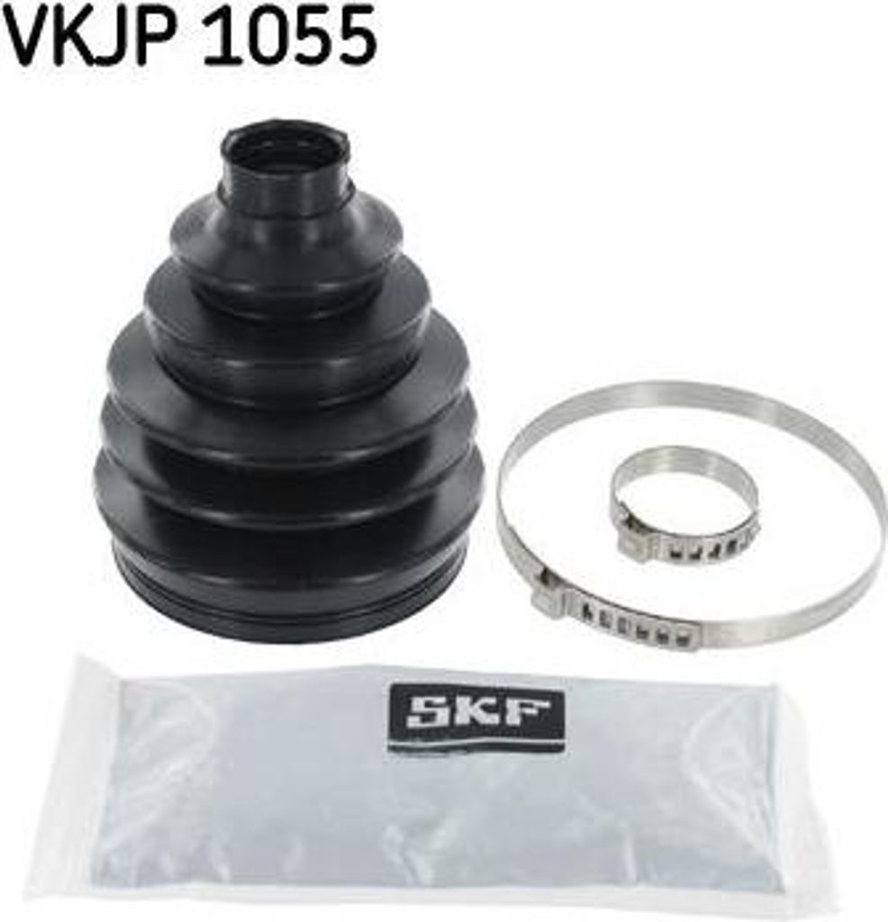 SKF VKJP1055 Manschettensatz, Antriebswelle OE 1K0498203D kompatibel mit Tiguan, Touareg, Touran, Transporter V, A3 8V, A4 8E, Q3, Q7, Astra J, Ins...
