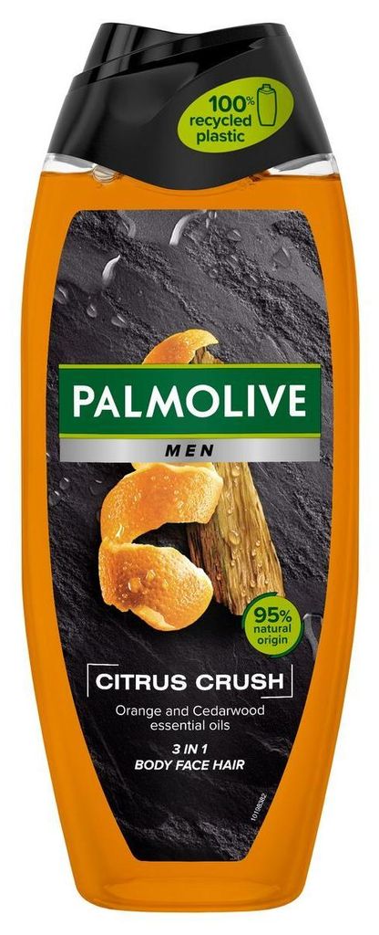 Palmolive Gel douche Men Citrus Crush 500ml 3en1 corps Image du produit 