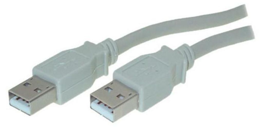 USB 2.0 A - A (ST-ST) 1,8m Grey Produktbild 