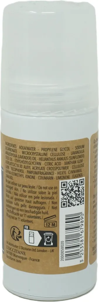 Déodorant à Bille L'Occitane Roll-On 50 ml pour une Fraîcheur Durable
