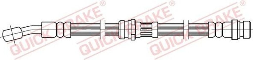 QUICK BRAKE 50.871 Bremsschlauch für KIA CERATO (LD) CERATO Stufenheck (LD) CERATO YD Stufenheck