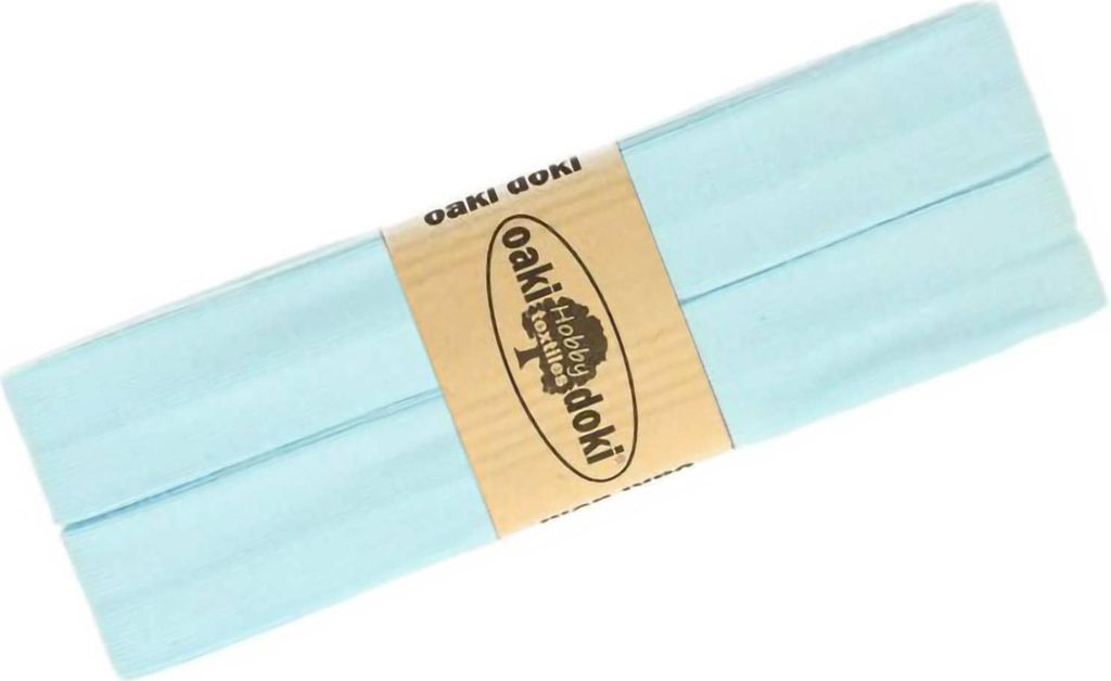 Schrägband Jersey 3m Breite 20mm Oaki Doki Tricot de Luxe Einfassband elastisch
