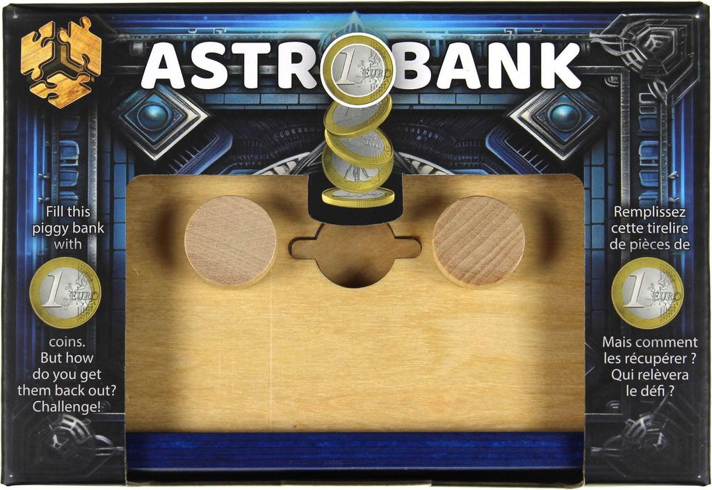 Łamigłówka Escape Box Astro Bank Secret poziom trudności Obrázok produktu 