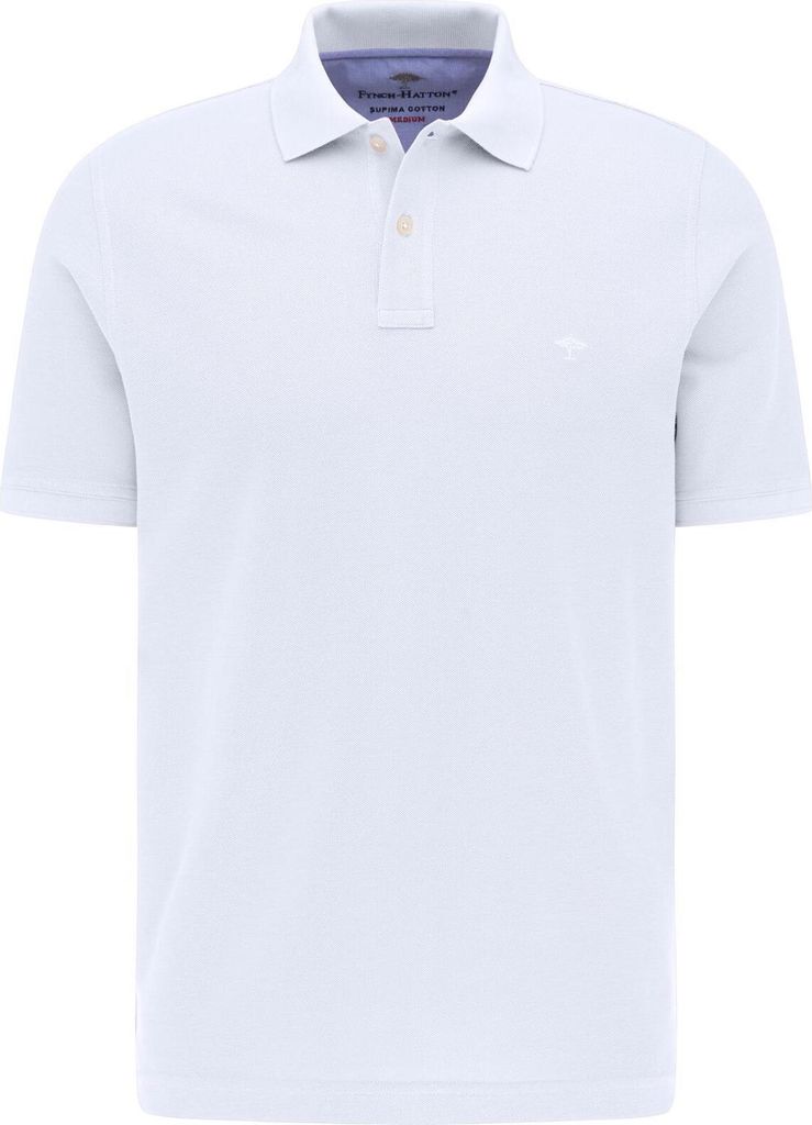 Fynch-Hatton FYNCH-HATTON Herren Poloshirt Kurzarm - aus Premium Supima Baumwolle Sweatshirt Polo Short Sleeve mit Polokragen Basic in Unifarben un...