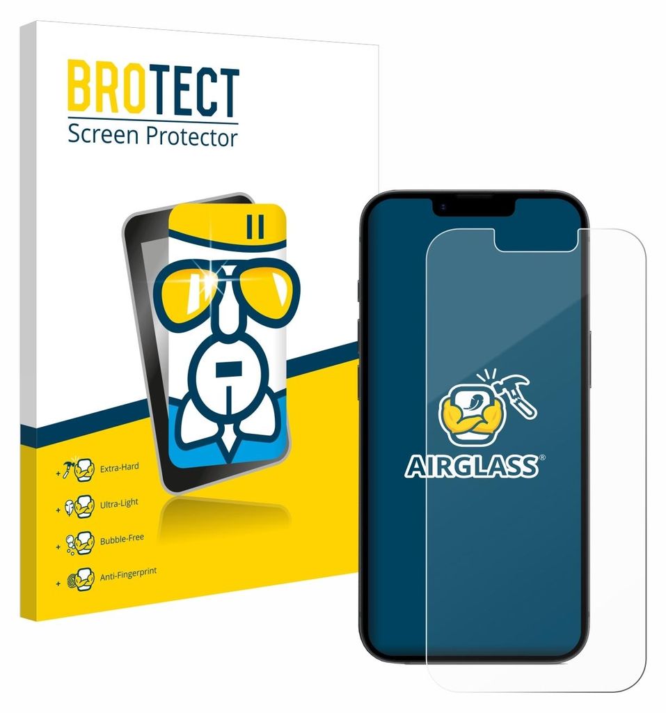 BROTECT Schutzglas für Apple iPhone 16e / 17e Schutzfolie Produktbild 