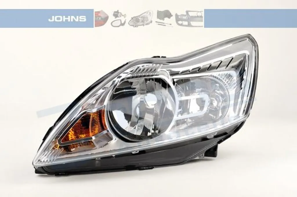 Faro Anteriore SX Johns per Ford Focus 2005-2011 H7+H1 Chiaro