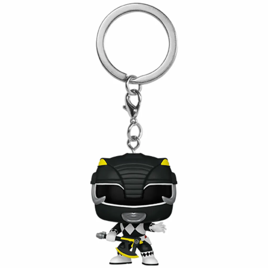 Funko Pocket POP Ranger Noir Power Rangers 30 ans Figurine de 4 cm