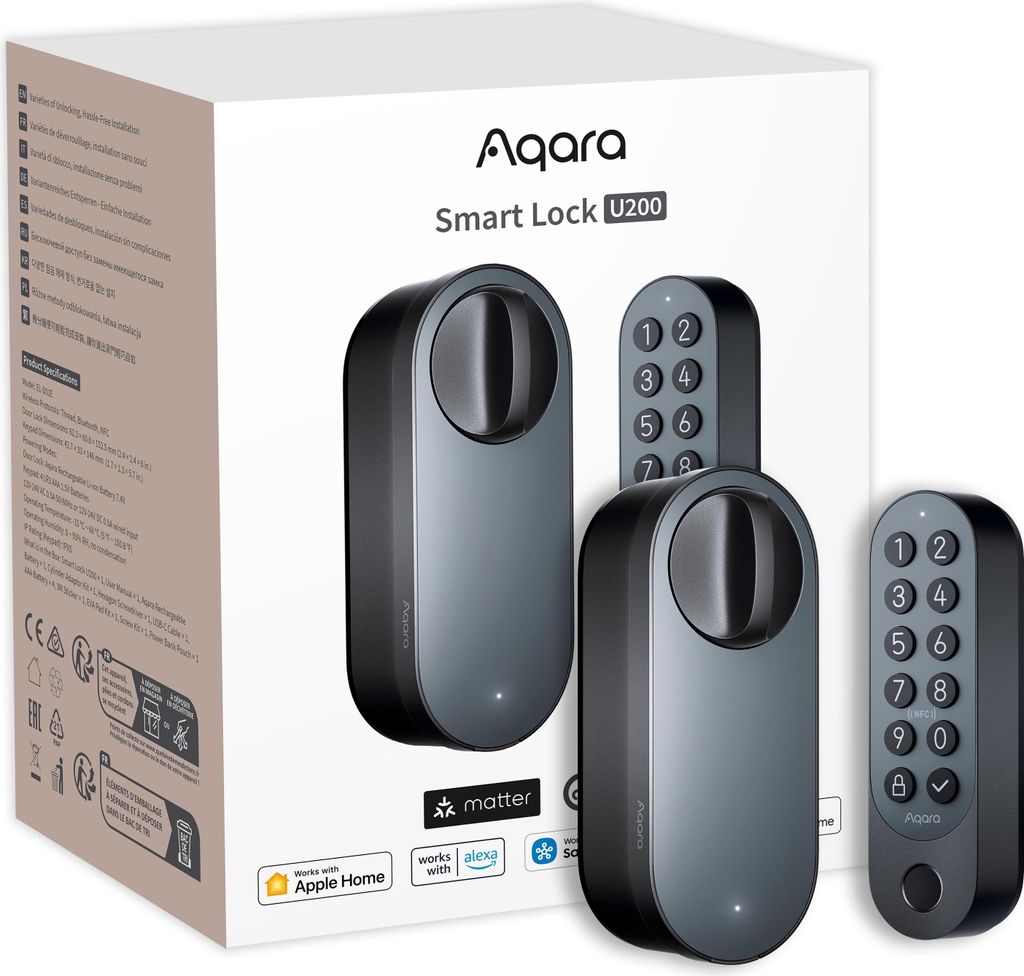 Cerradura inteligente Aqara U200, modelo EL-D02D Imagen del producto 