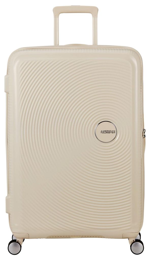 American Tourister Soundbox Spinner 77 / 28 TSA EXP Trolley Coconut Sand creme