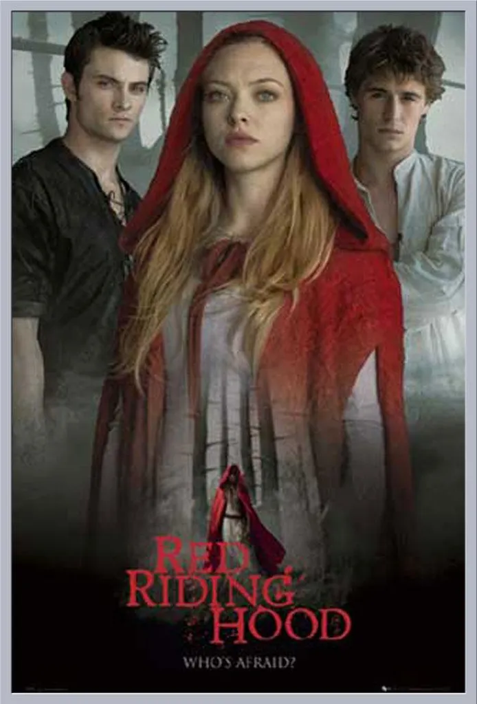 Affiche de Groupe Chaperon Rouge Cadre Argenté Shinsuke Vitre Acrylique