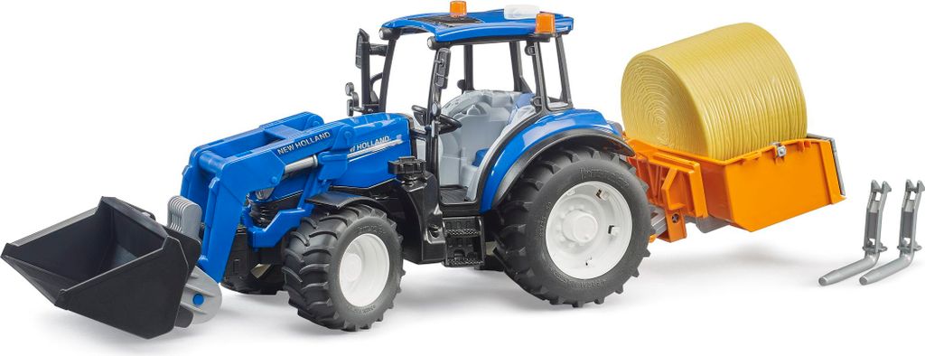 bruder 02187 - New Holland T5.120 z ładowaczem czołowym, Zdjęcie produktu 