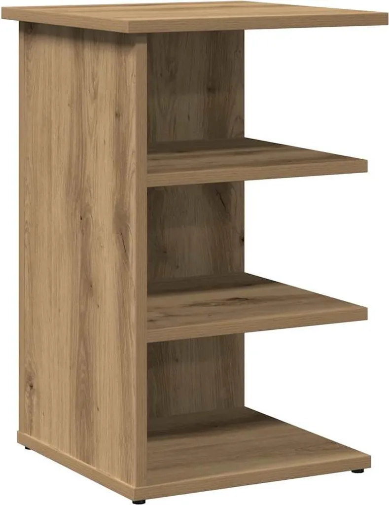 vidaXL Buffet Rovere Artisan 35x35x55 cm | Organizzazione Spazi Interni