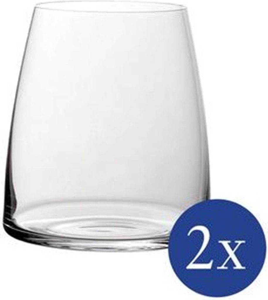 Villeroy & Boch Signature MetroChic Wasserglas / Saftglas / Cocktailglas Set 2tlg. je 11cm 565ml