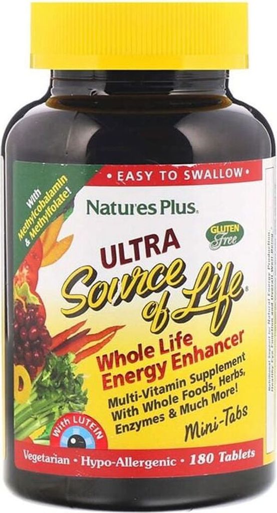 Natures Plus Ultra Source of Life Natures Plus – 180 Mini-Tabs