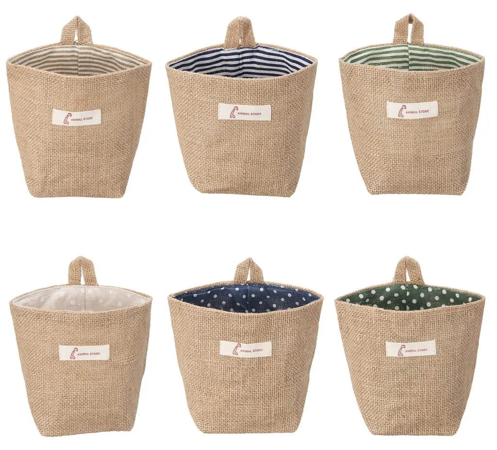 Dites Adieu au Désordre avec ce Panier de Rangement Pliable en Tissu