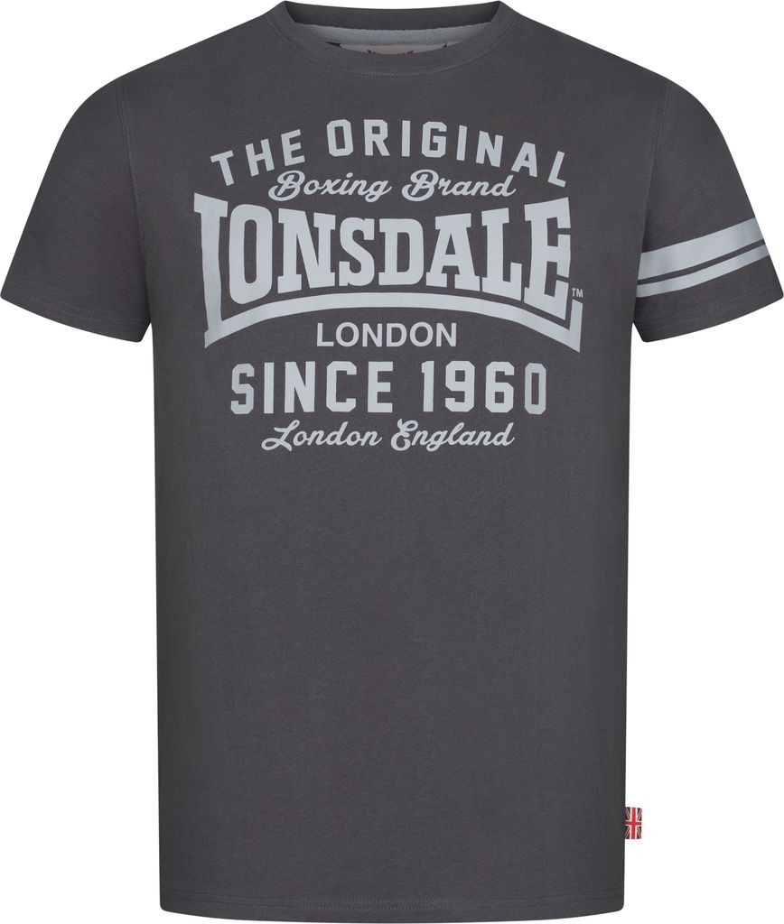 Lonsdale London T-Shirt Herren WINNARD grau L Produktbild 