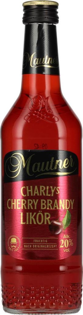 Mautner Charly's Cherry Brandy Likör 20% Vol. 0,35l Produktbild 