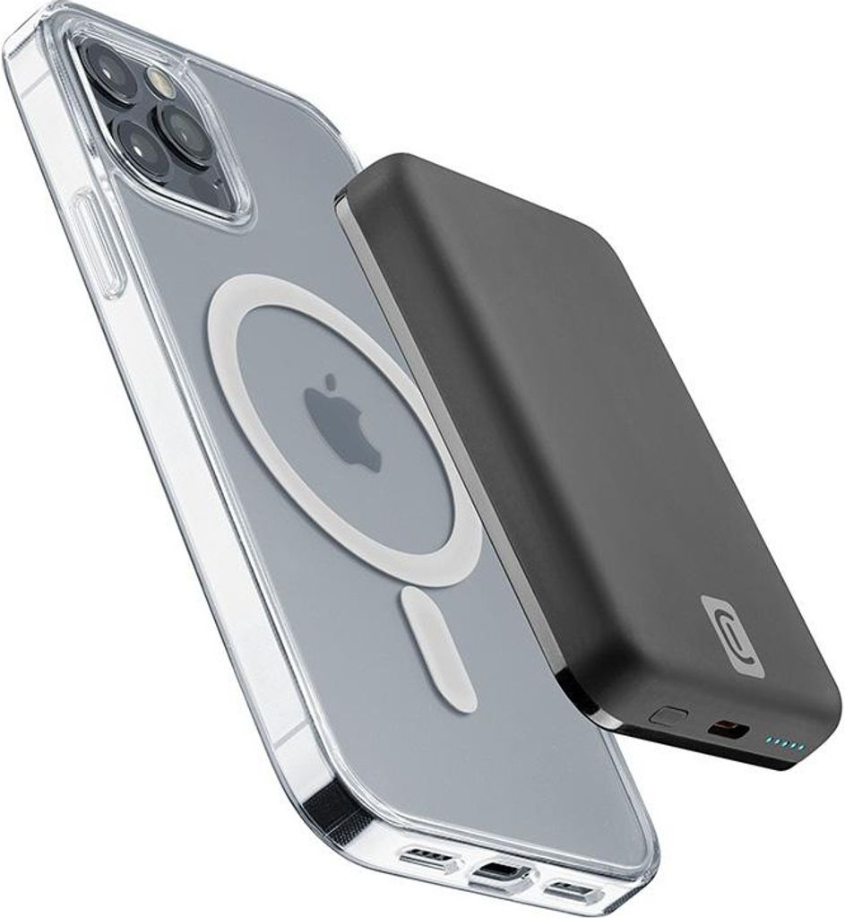 cellularline Powerbank PBMAGSFCOL5000WIRK 5.000mAh sw Produktbild 8