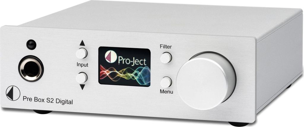 Pro-Ject Pre Box S2 Digital, Silber, 20 - 20000 Hz, 32 - Produktbild 