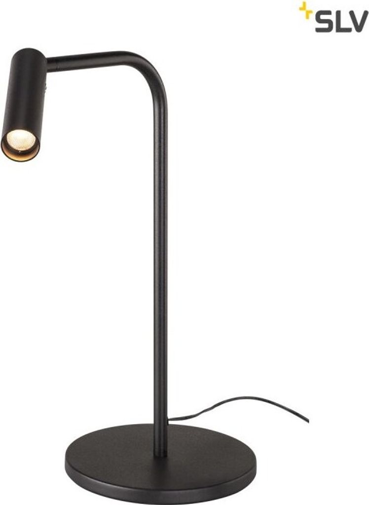 SLV 1001461 KARPO TL LED Indoor Tischleuchte schwarz 3000K Produktbild 