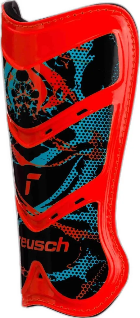 Genouillères de Football Enfant Reusch Rouges Protection Gardien 8-10 ans