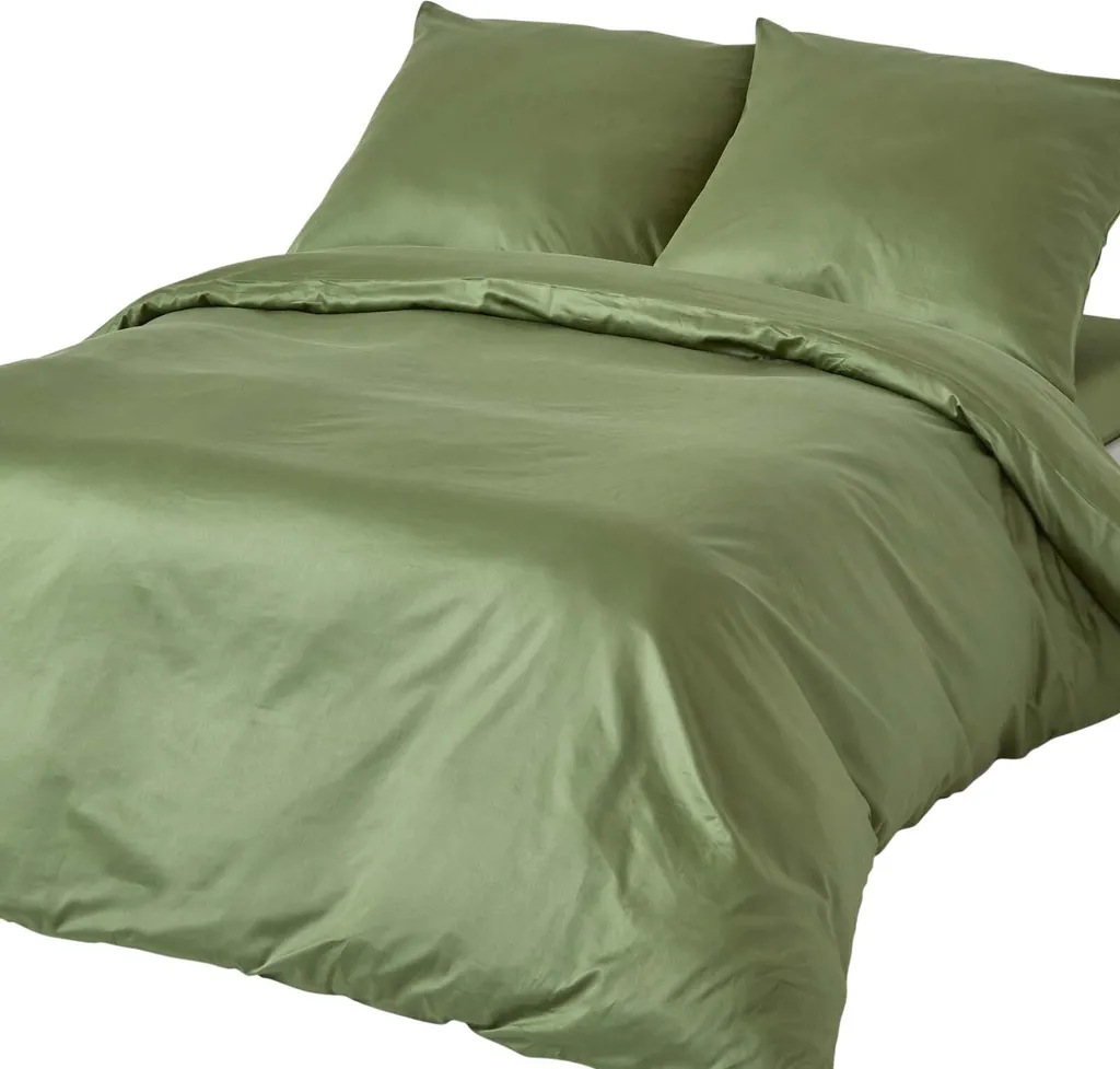 Set copripiumino singolo in cotone - Verde scuro - HOME | H&M IT