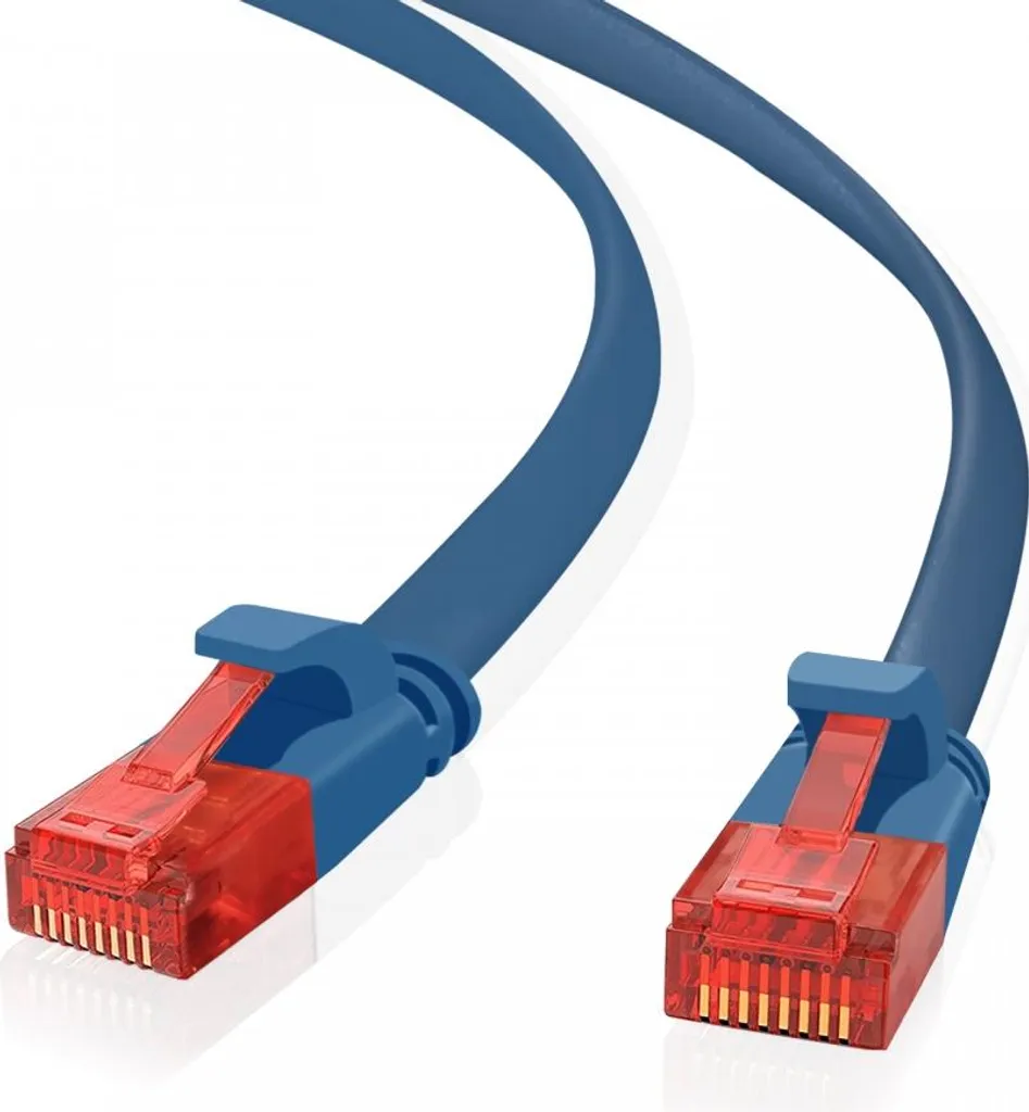 Helos 262972 Helos cavo patch ultra sottile Cat 6 blu