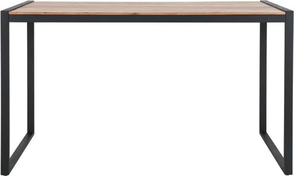 Table haute stable et durable Bolero en acier et bois pour intérieur