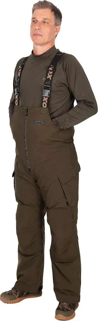 Fox Salopette Anti-Froid Khaki Sherpa Tec Pantalon Étanche Taille XL - 10