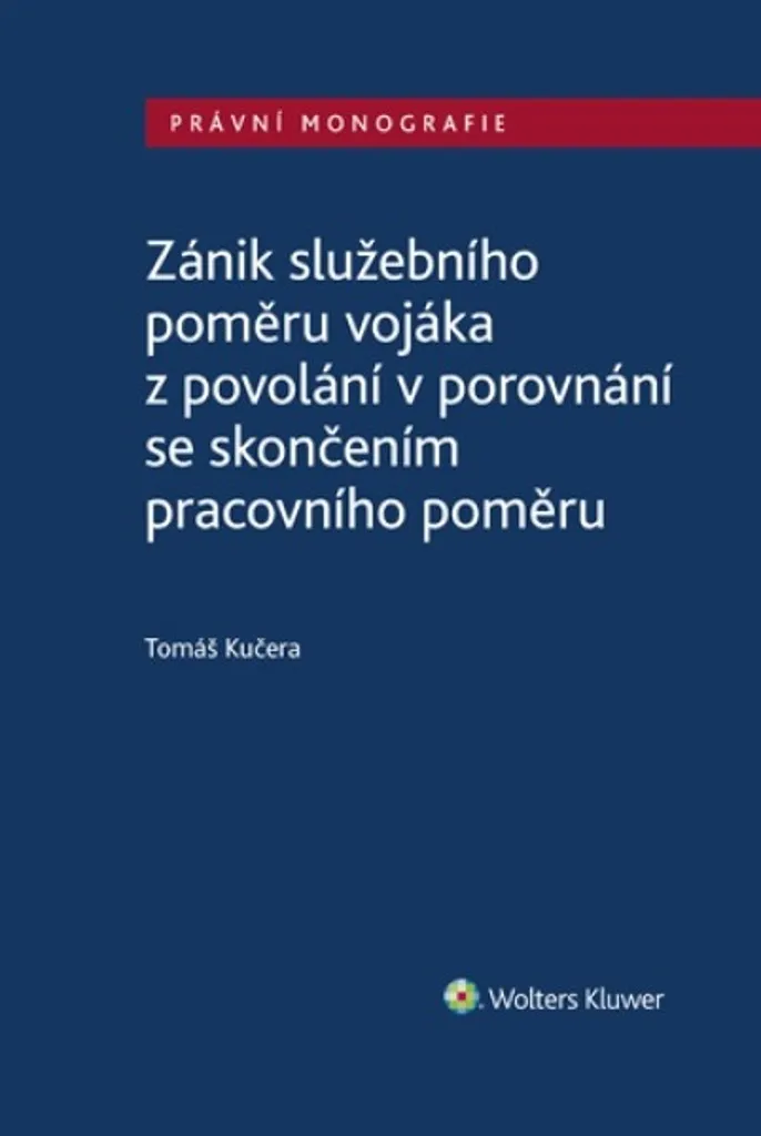 Étude comparative droit du travail et statut militaire de T. Kučera