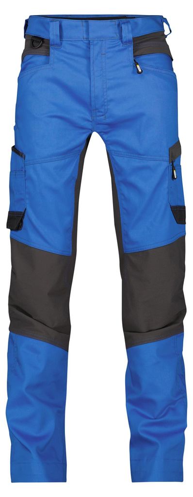 Stretch-Arbeitshose Helix PESCO41 245g azurblau/anthrazitgrau, Gr. 62 DASSY 200973