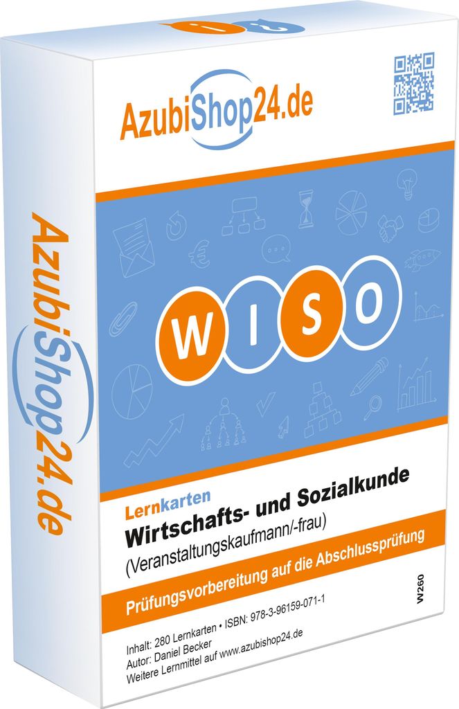 Wirtschafts- und Sozialkunde Veranstaltungskaufmann Prüfungsvorbereitung WISO Prüfung