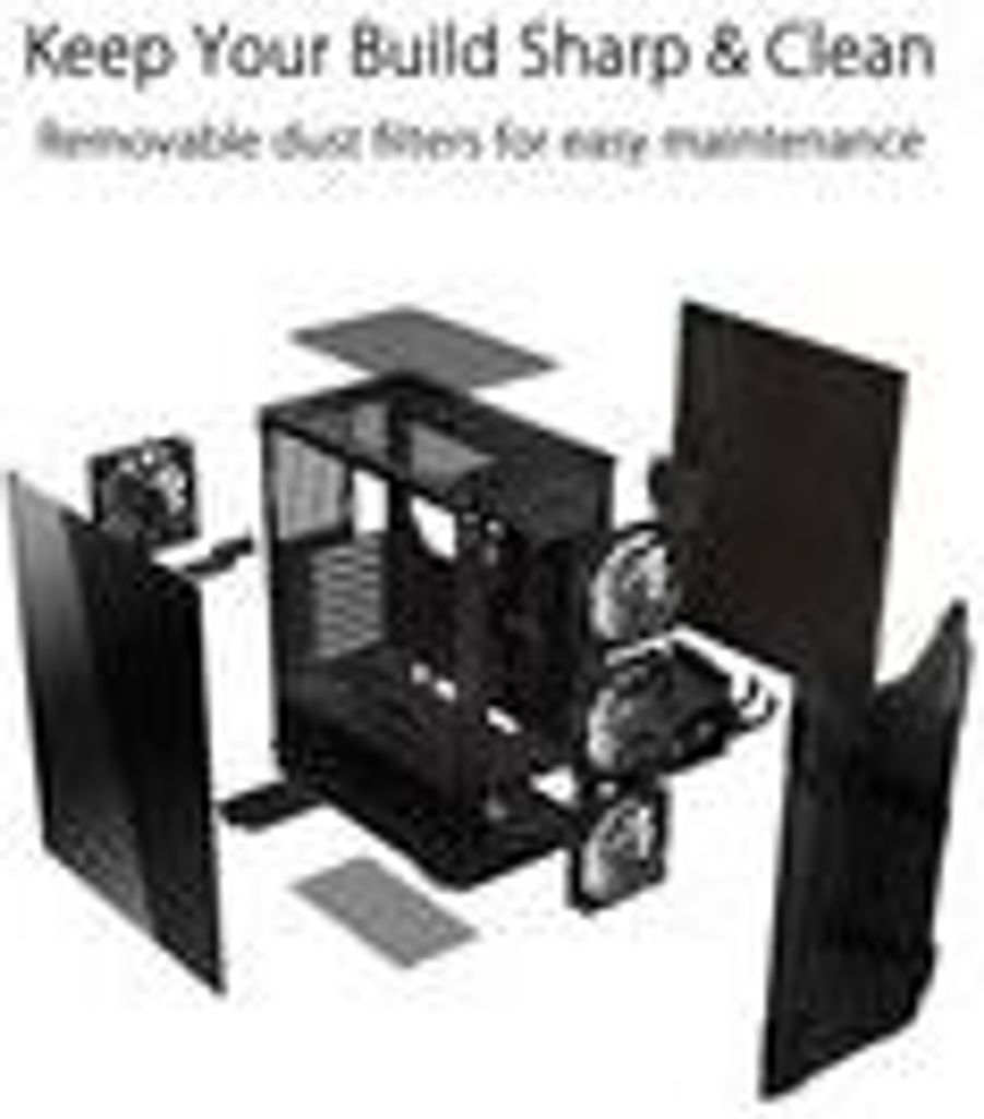 ASUS TUF Gaming GT301 Midi Tower Black Zdjęcie produktu 26