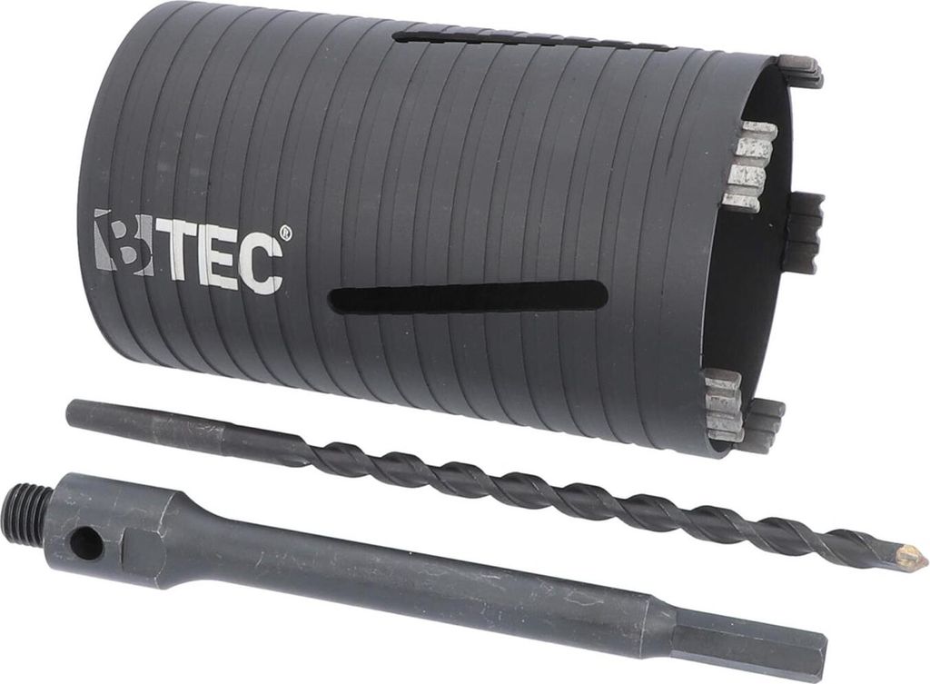 NEXT GENERATION Diamant Bohrkrone Beton Nutzlänge 180 mm 112 mm sechs-Kant lang 200 mm mit Zentrierbohrer